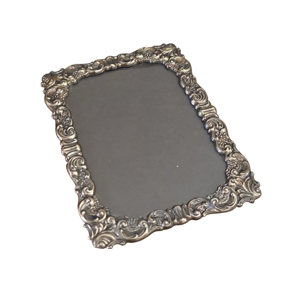 Vintage Baroque by Wallace Ornate Silver Plated Picture Photo Frame 766 Retired